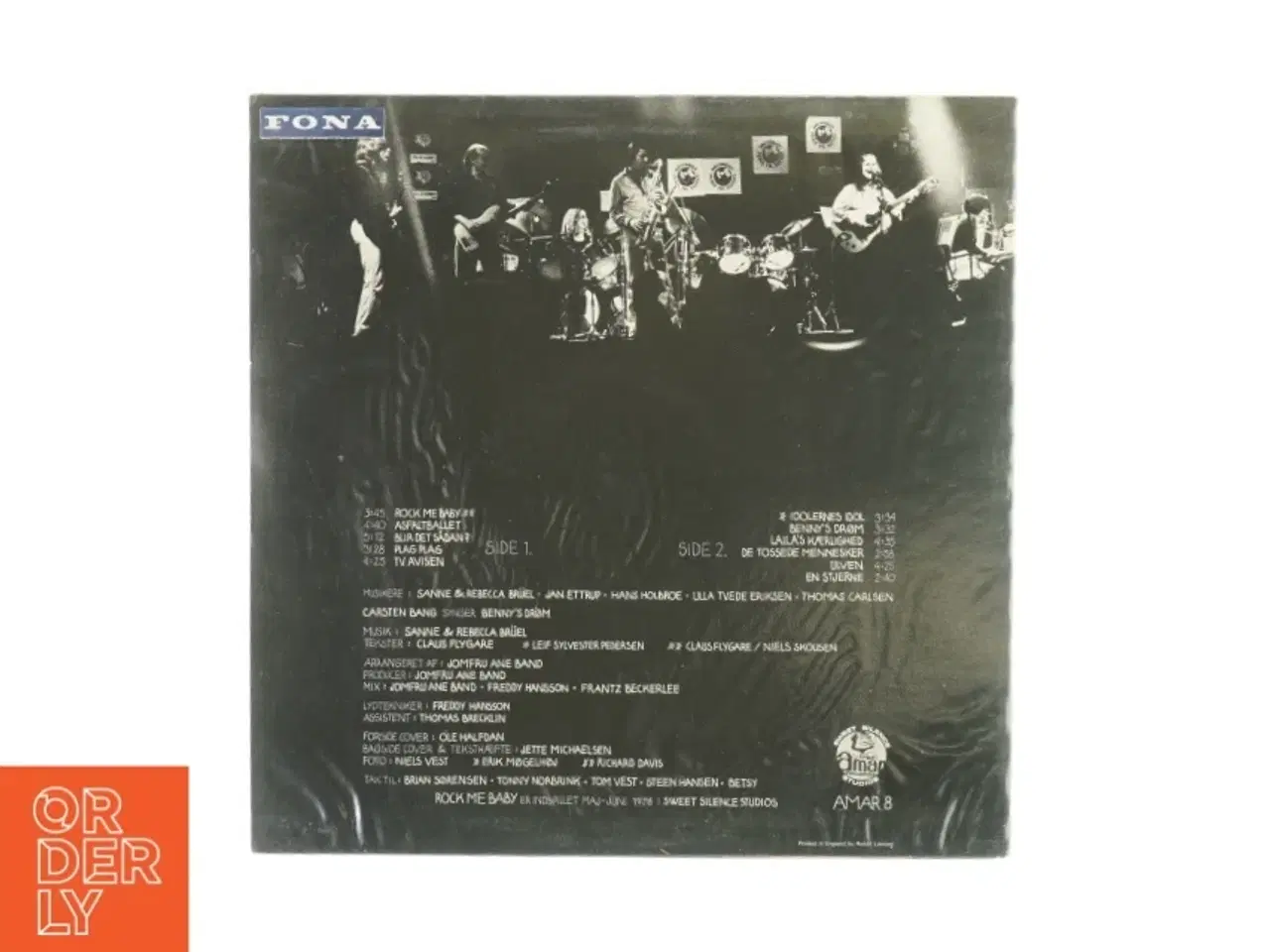 Billede 2 - Jumfru Ane Band Rock me Baby Vinylplade
