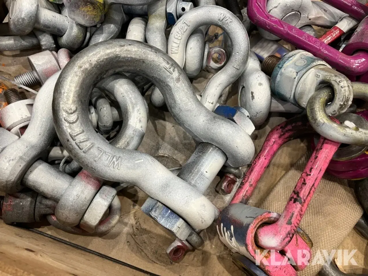 Billede 5 - Kasteblokke og svirveløjebolte 4 paller