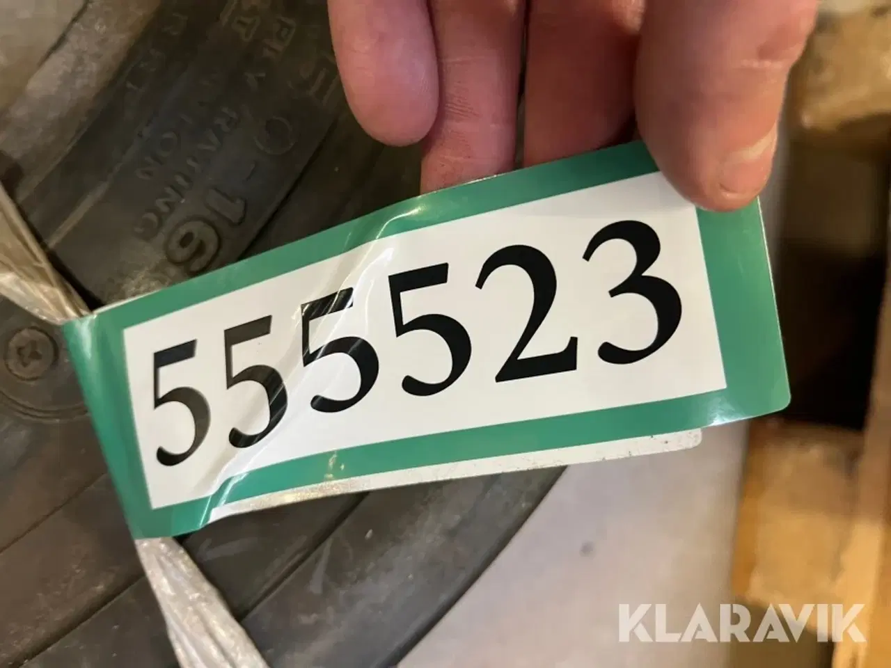 Billede 11 - Dæk til vejtromle Bridgestone 7.50x16 6 lags