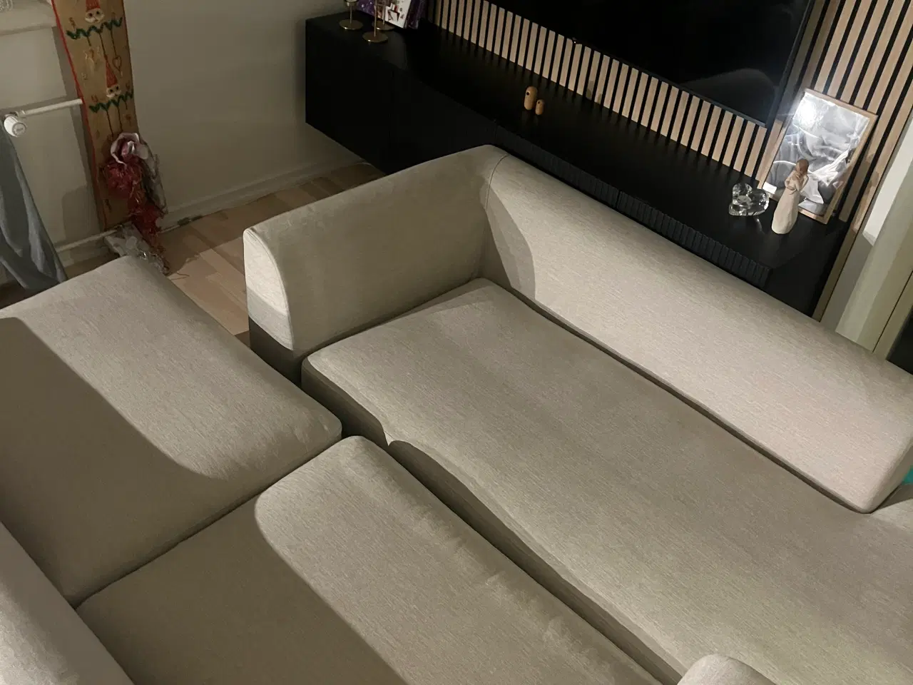 Billede 1 - Beige sofa 