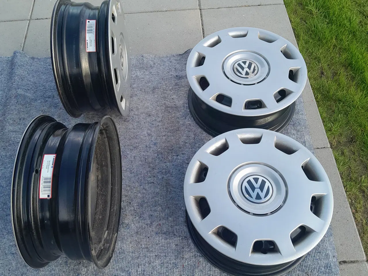 Billede 4 - VW Skoda Seat stålfælge nye 15" inkl. VW kapsler