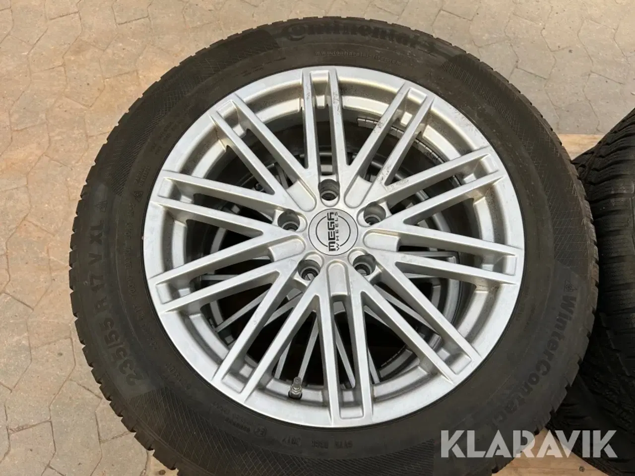 Billede 5 - Alufælge med dæk Mega wheels