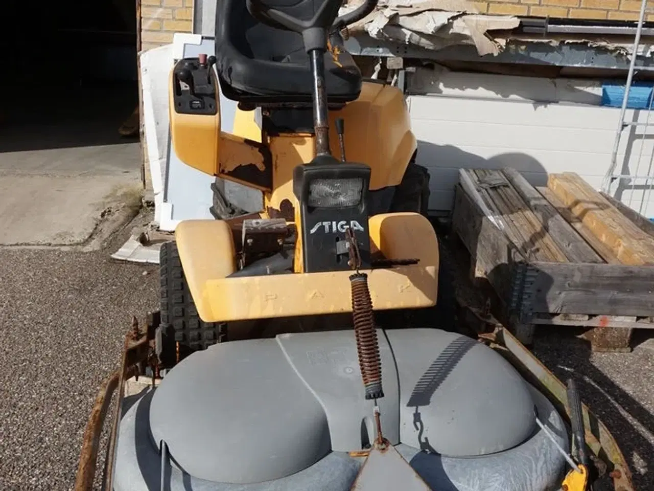 Billede 2 - Stiga Park Royal havetraktor med frontklipper (MOMSFRI)