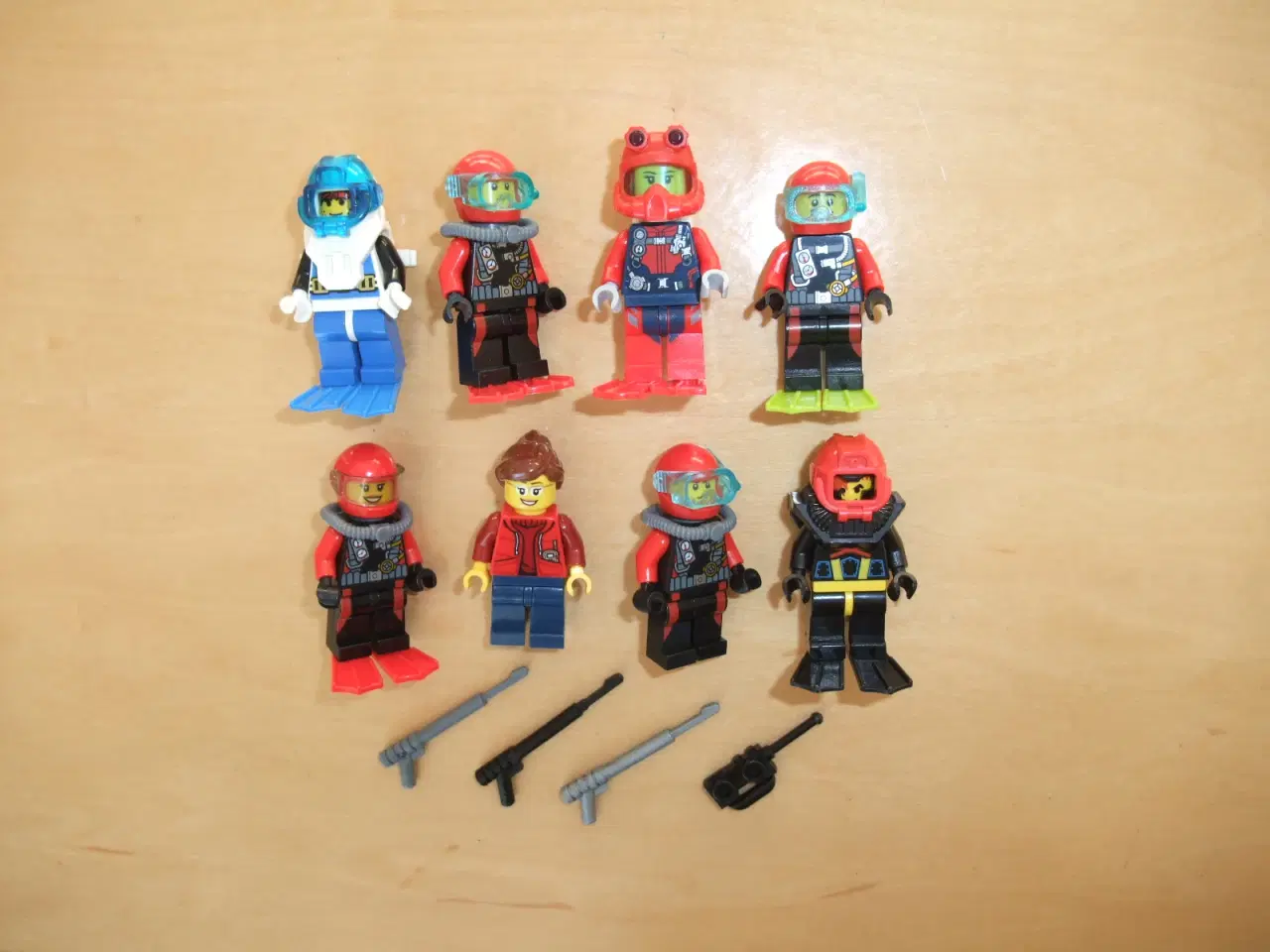 Billede 1 - Lego Diver/Dykker Figurer