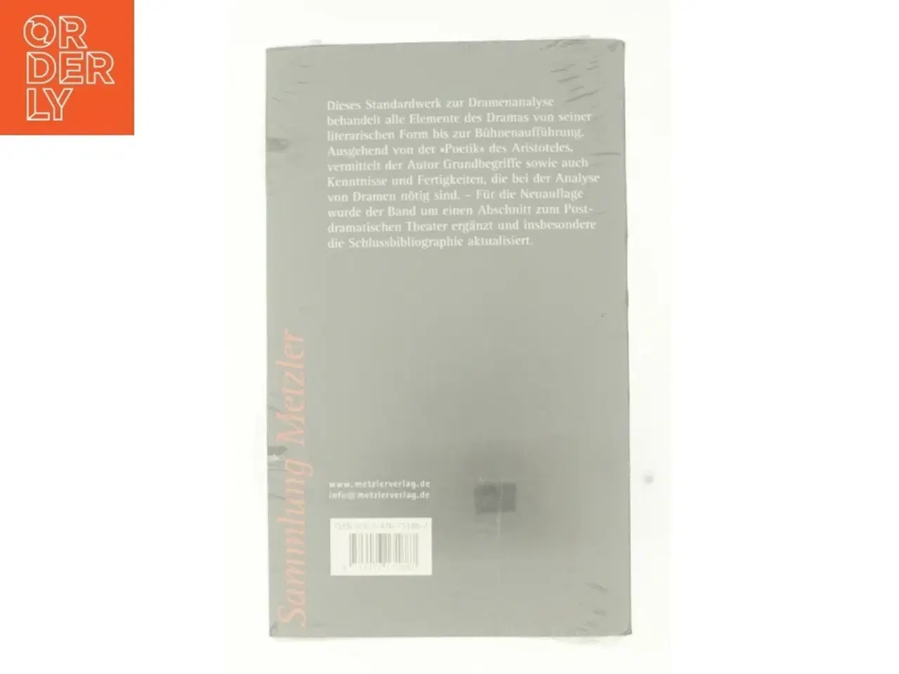 Billede 3 - Einf&#195;&#188;hrung in Die Dramenanalyse - 7th Edition (eBook Rental) af Bernhard Asmuth (Bog)