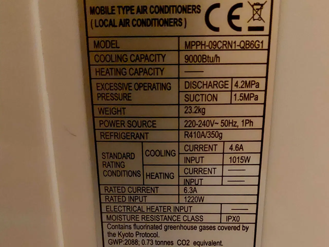 Billede 5 - Nyt mobilt AIR-CONDITION,
