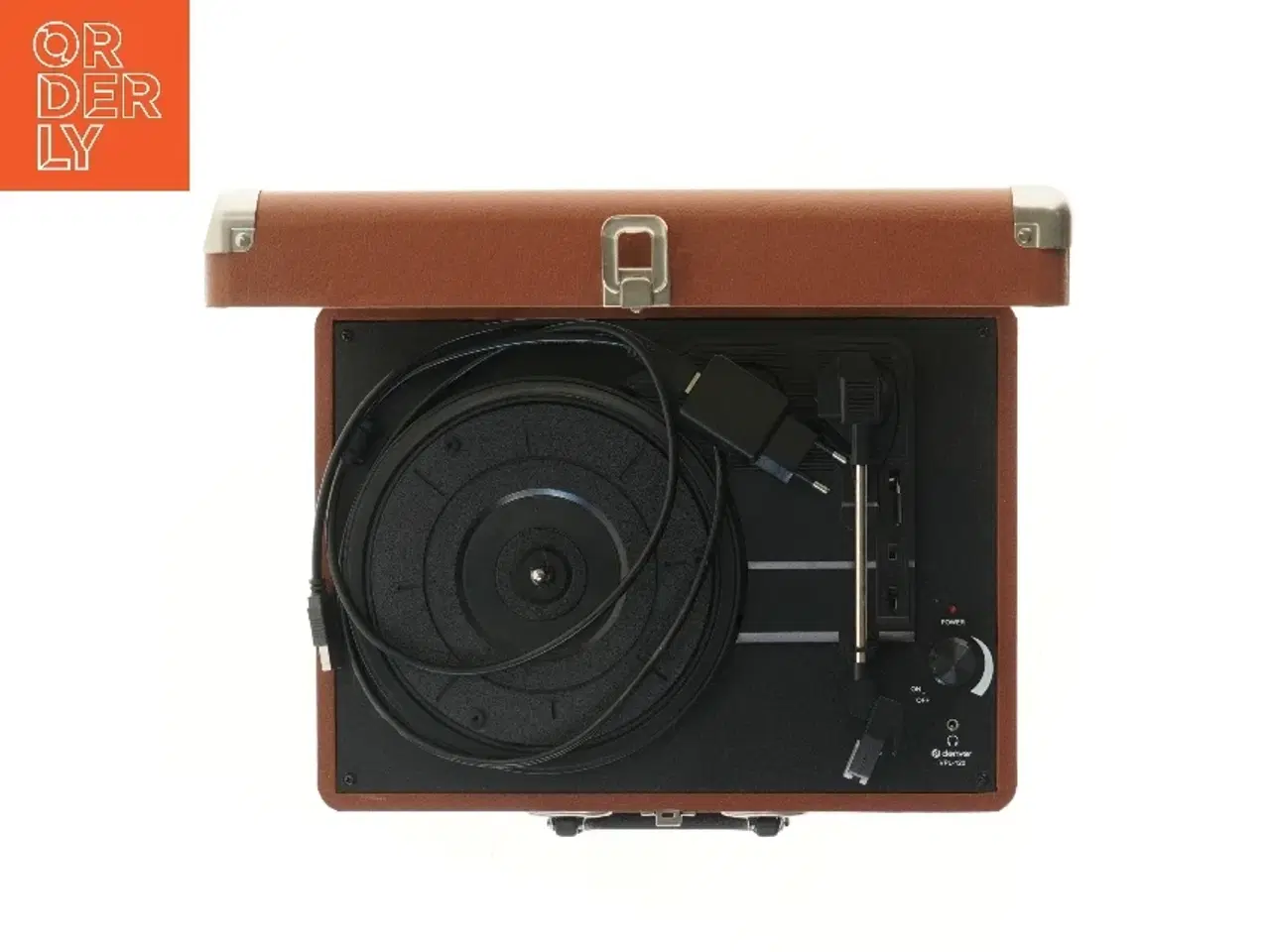 Billede 2 - Retro USB Denver VPL-120 - Pladespiller Brun