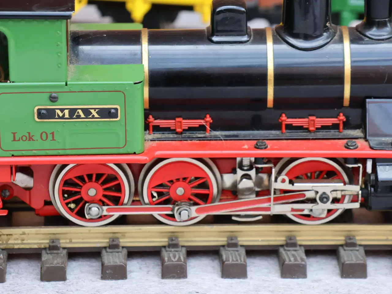 Billede 7 - Märklin lokomotiv Max Lok 01 m/2 stk Märklin vogne