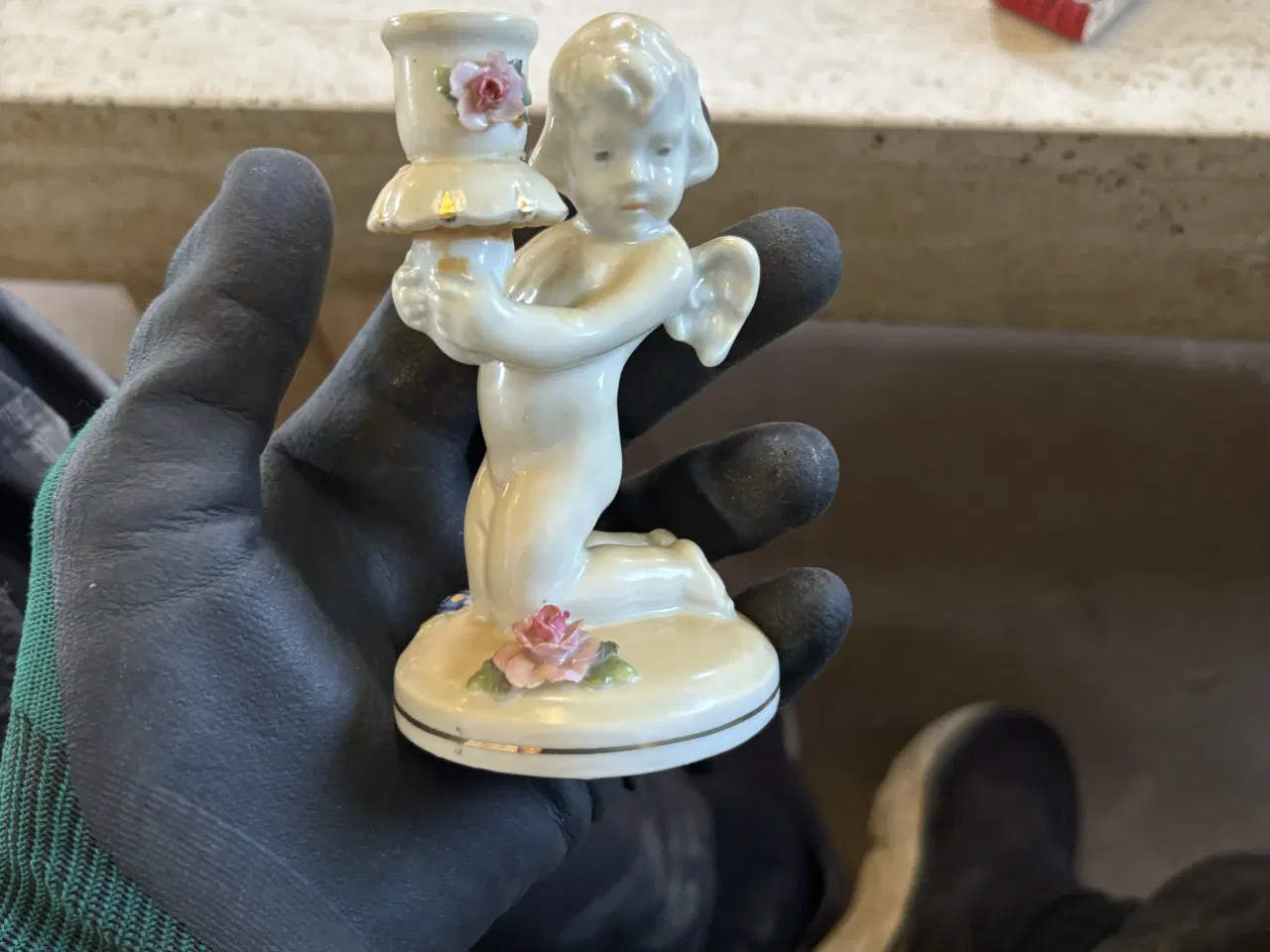 Billede 1 - Engel lysestage fra SCHIERHOLZ