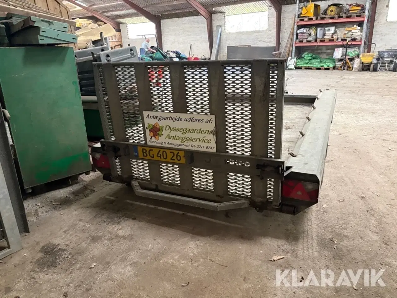 Billede 2 - Maskintrailer Hulco Terrax-2