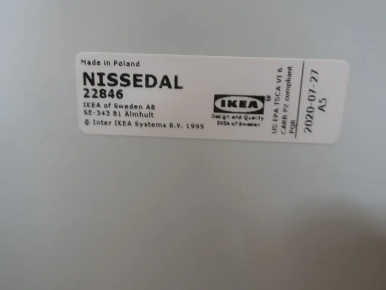 Billede 4 - 2 stk. spejle et IKEA "NISSEDAL"
