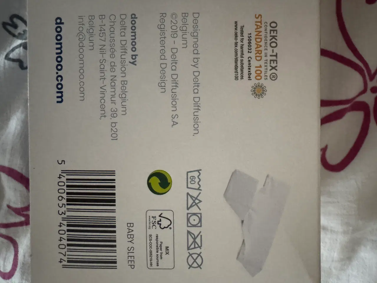 Billede 4 - Doomoo Sidekilepude Babysleep