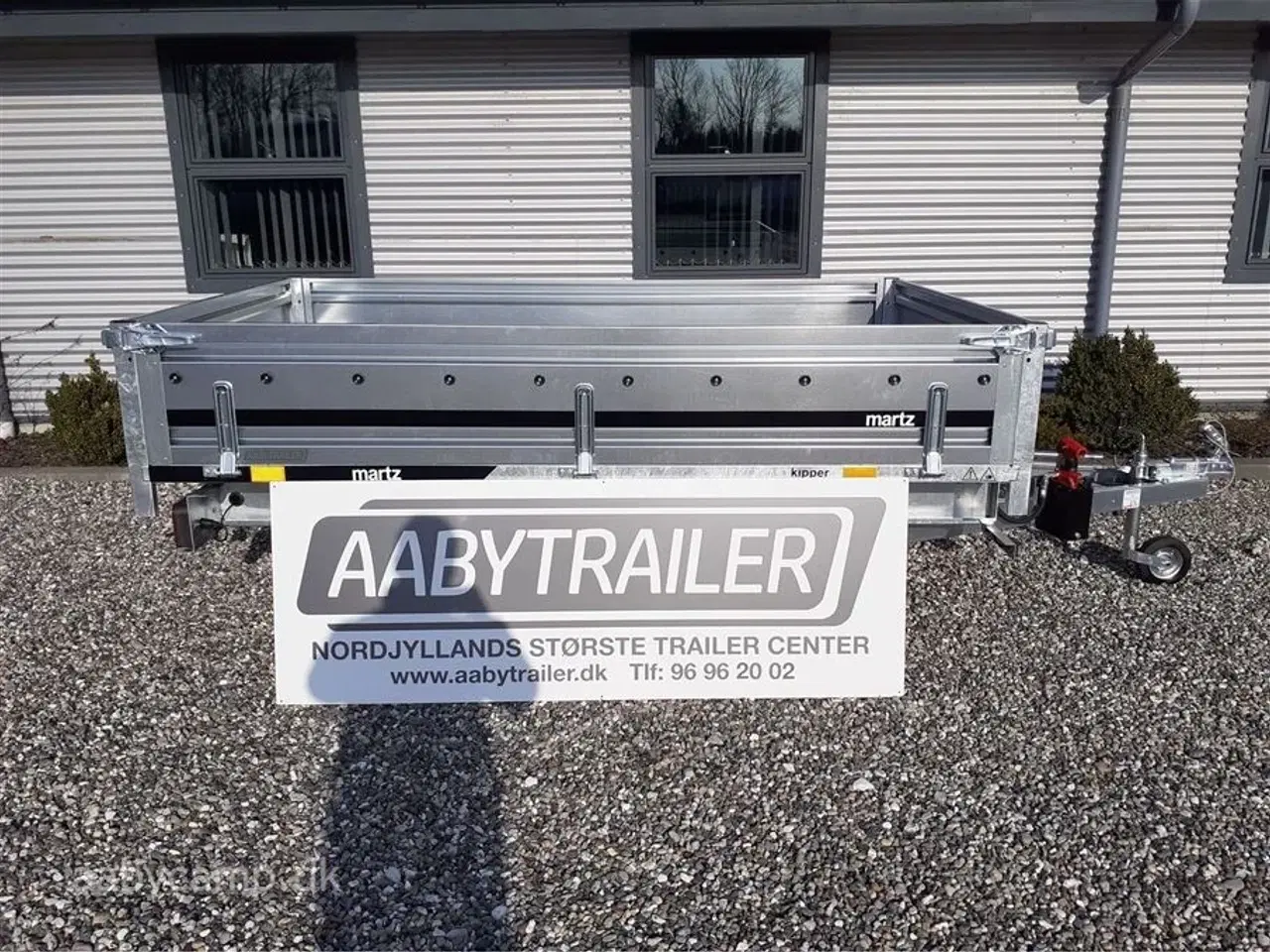 Billede 1 - 0 - Martz Transporter 2515 tipper Martz boggie trailer med hydraulich tip 750 kg til skarp pris