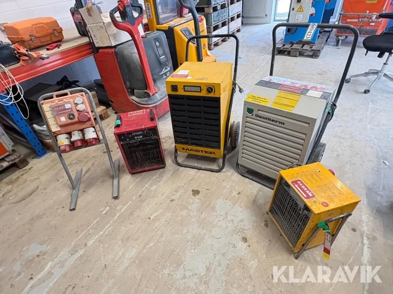 Billede 1 - Affugtere og varmeblæsere 5 styk