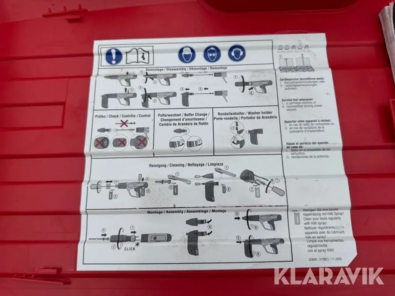 Billede 10 - Krudtdrevet boltpistol Hilti DX 460