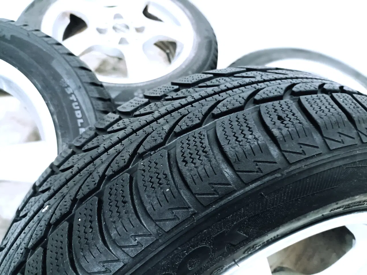 Billede 7 - 4x100 14" ET35 nav 73ø Megawheels vintersæt