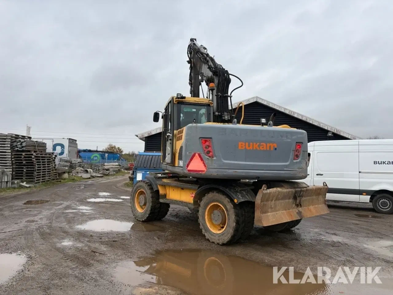 Billede 8 - Hjulgraver Volvo EW160C