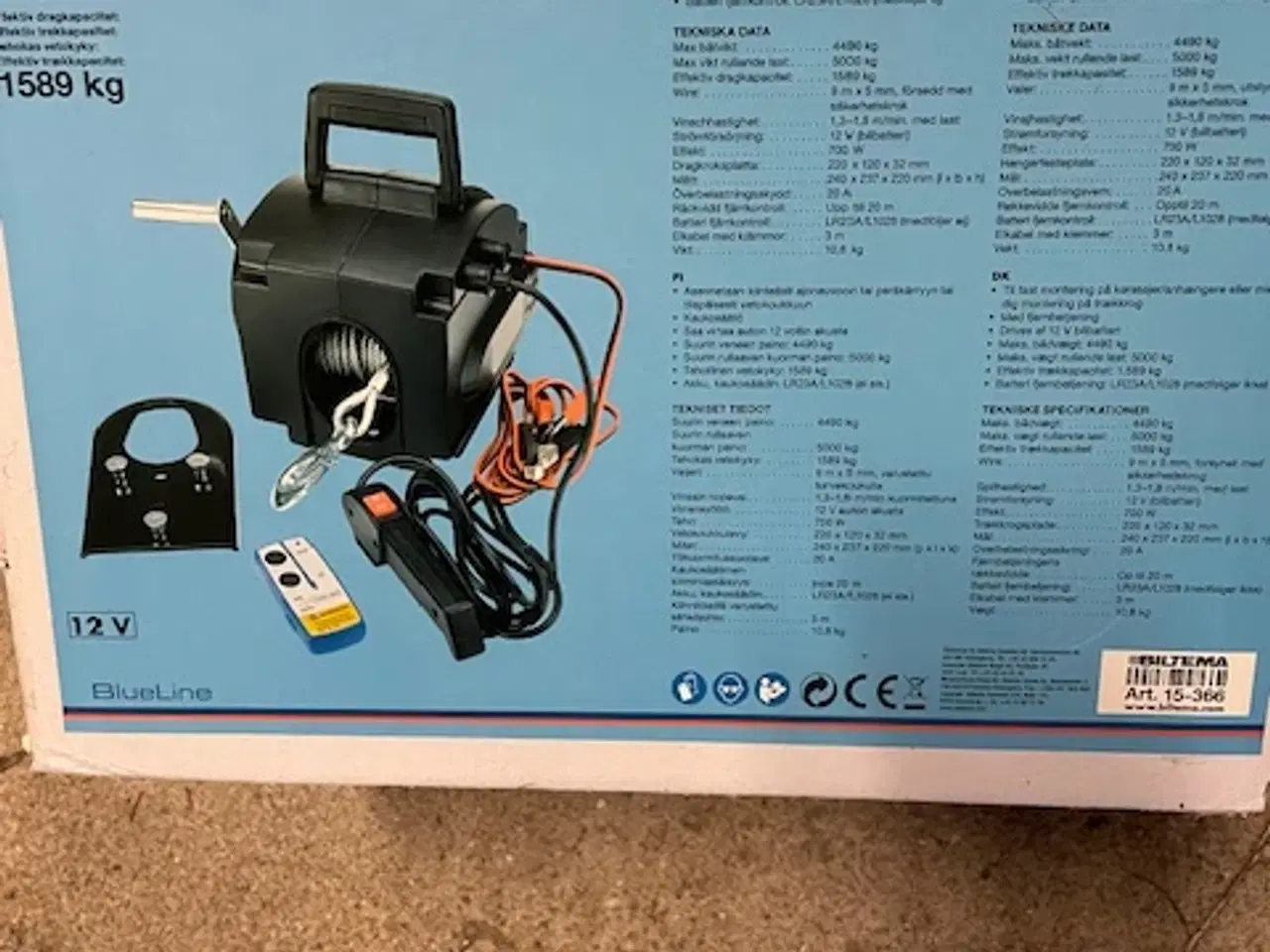 Billede 1 - Nyt EL Spil til batteri med fjernbetjening