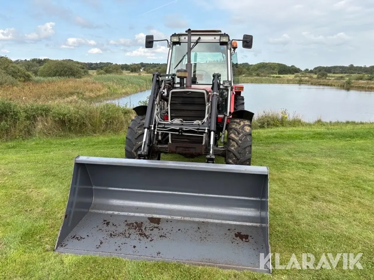 Billede 3 - Traktor Massey Ferguson 690 med Trima frontlæsser og P. Lindberg frontskovl