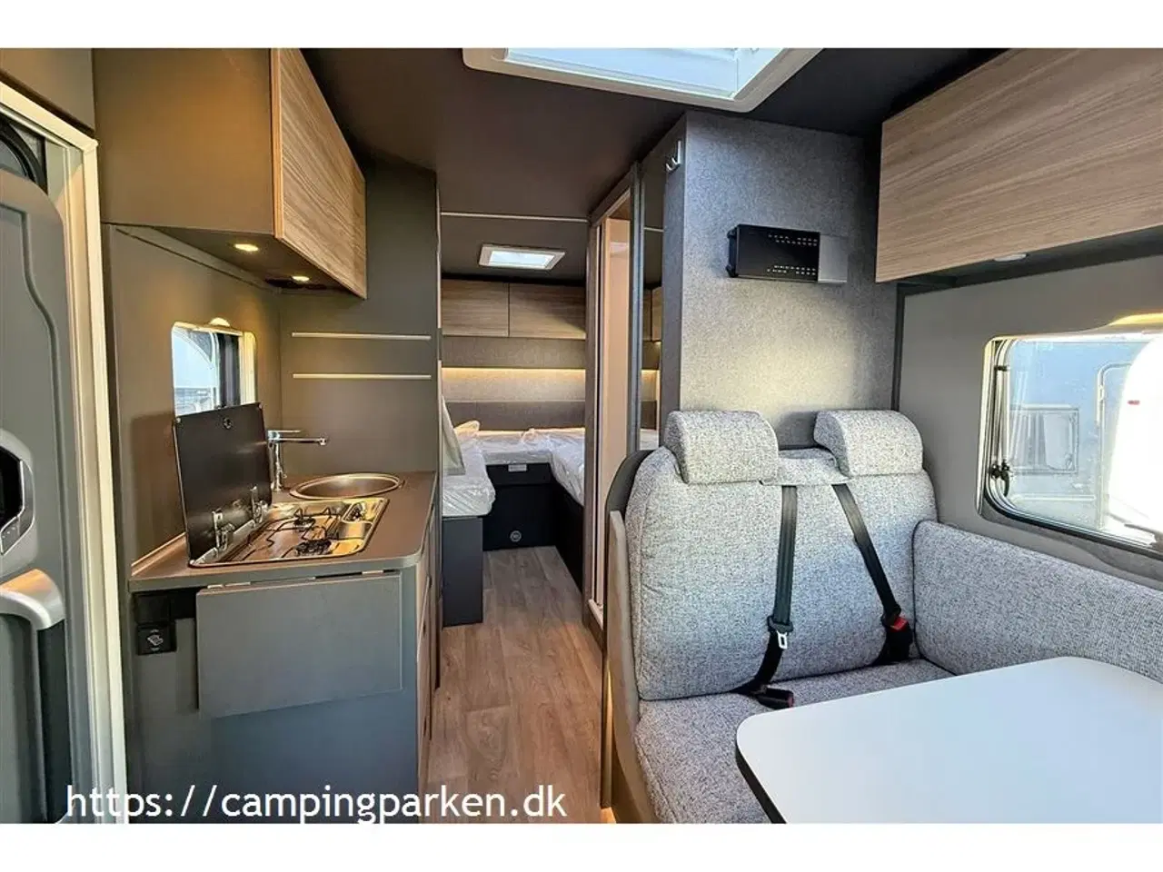 Billede 8 - 2025 - Dethleffs Super flot, nyudviklet Dethleffs Trend, automatgear, lave enkeltsenge, 6,71 m lang