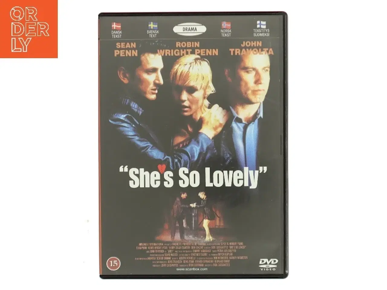 Billede 1 - She&#39;s So Lovely (1997) [DVD] med Sean Penn (DVD)