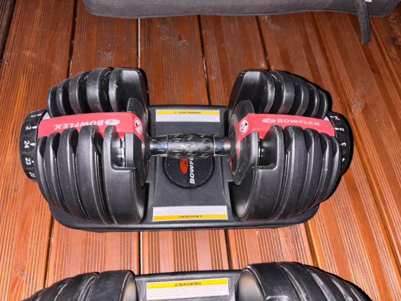 Billede 3 - 2 x Bowflex 552i 2-24kg justerbare håndvægte 