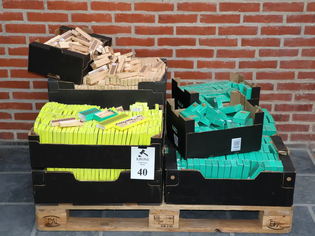 Billede 1 -  Ca 2000 Pk HAY tændstikker