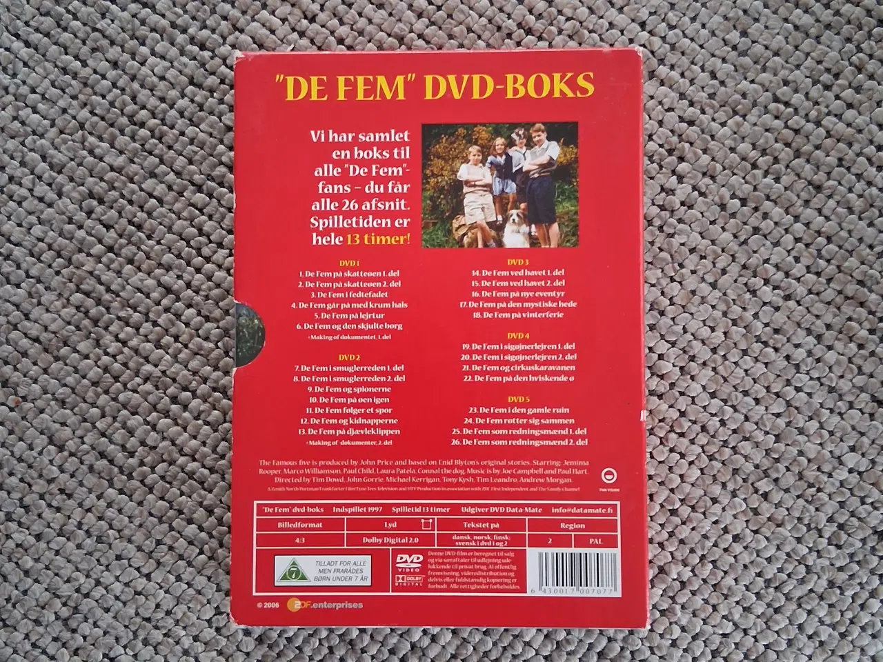 Billede 2 - De Fem  Enid Blyton