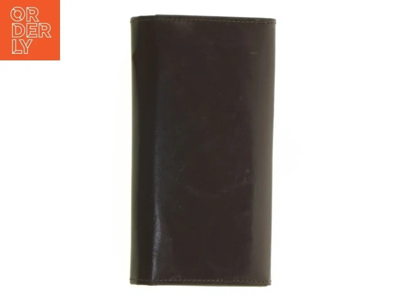 Billede 7 - Sort læderpung fra Eoxca (str. 18 x 9 x 3 cm)