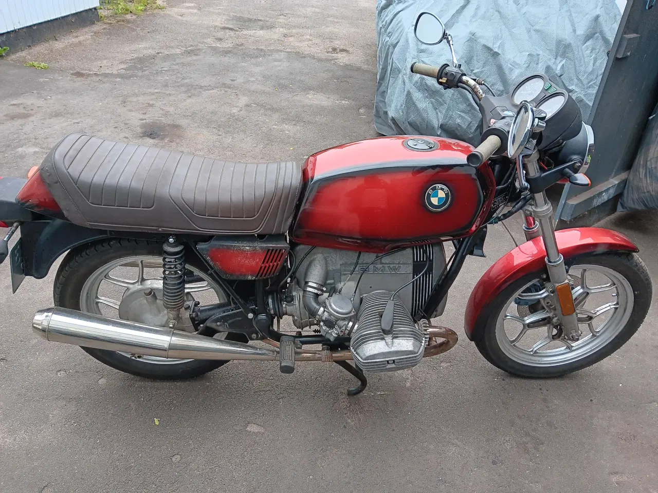 Billede 2 - Bmw r45 nysynet med plader 