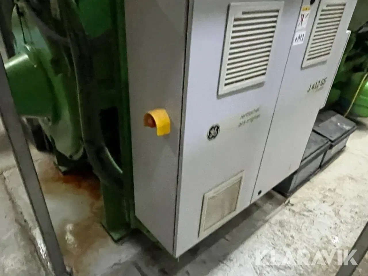 Billede 9 - Biogas motor med generator og styrerskab