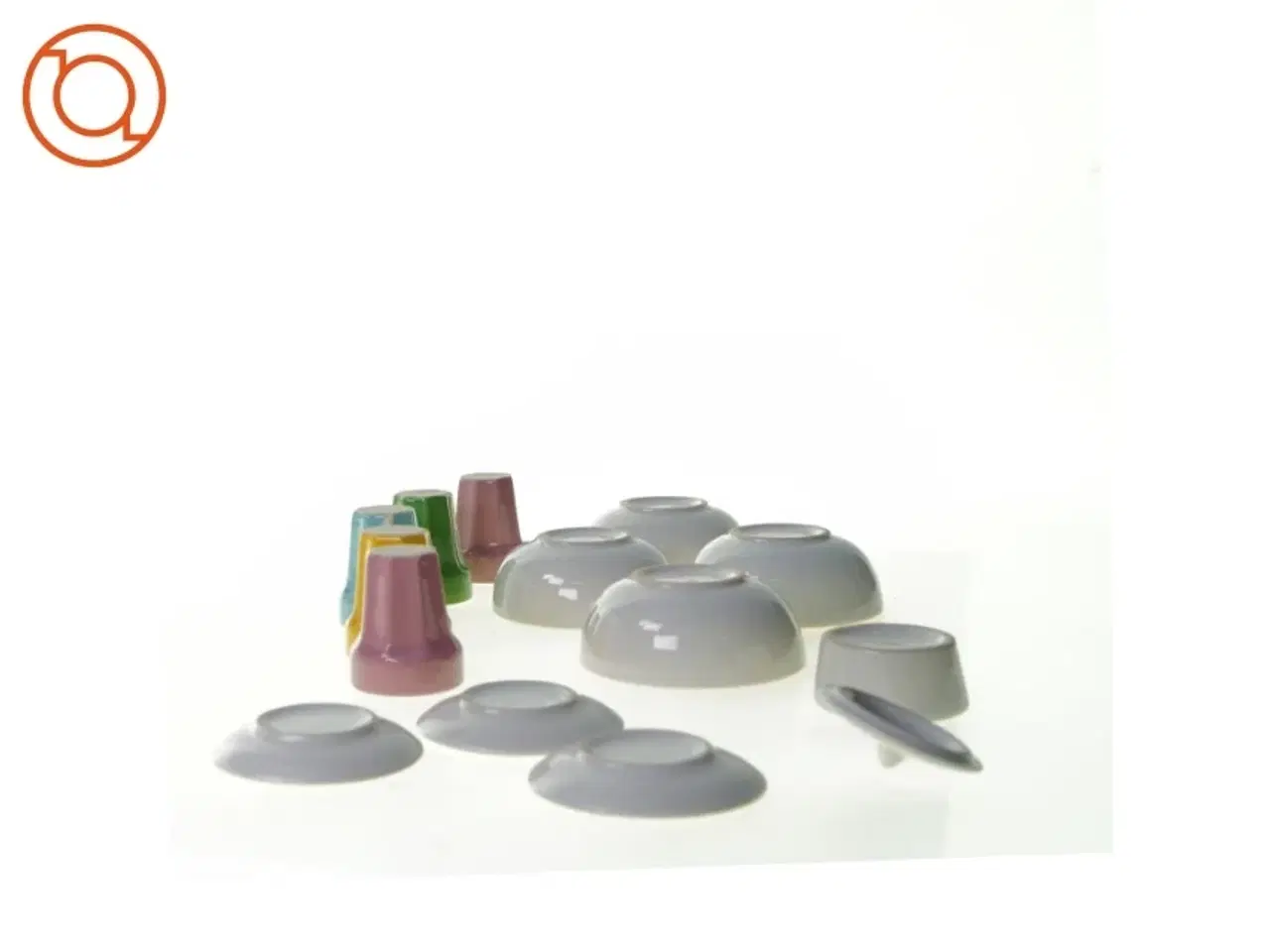 Billede 4 - Sæt af porcelæn til legekøkken (str. Blandet)