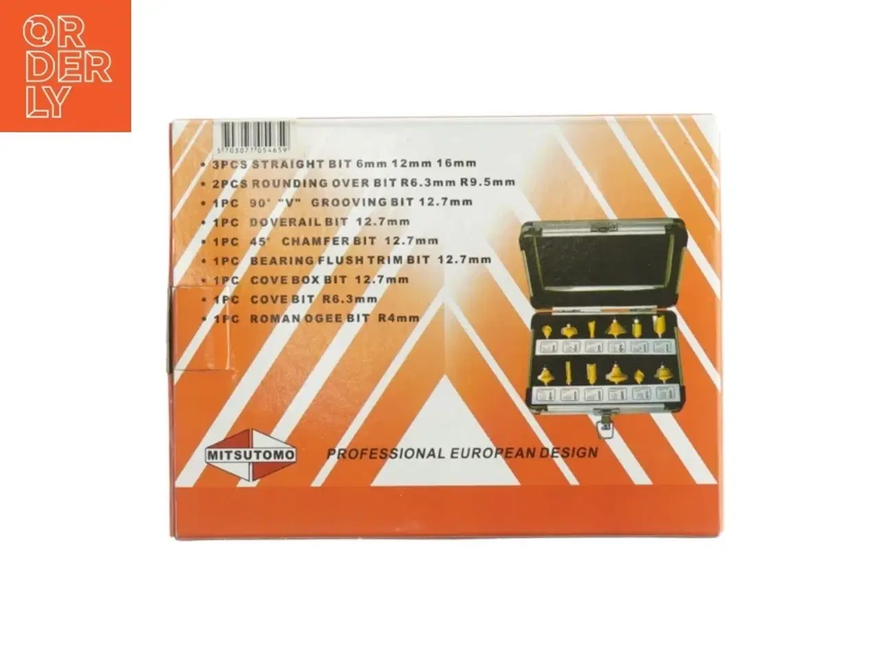 Billede 4 - Bitsæt i aluminiumsboks fra Mitsutomo (str. 19 x, 14 x 6 cm)