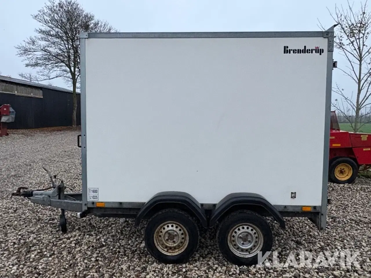 Billede 2 - Lukket trailer Brenderup 7260TB