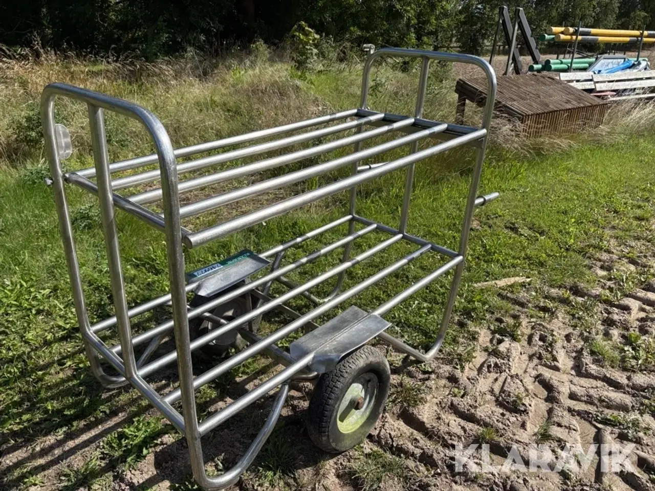 Billede 3 - Rustfri stål vogn