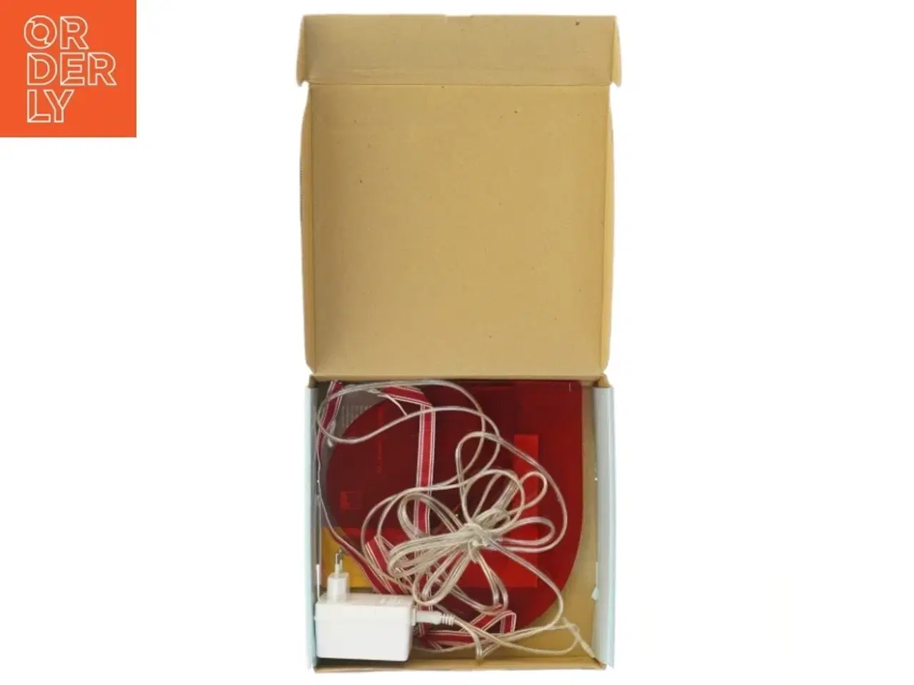 Billede 3 - Mary akrylhjerte med lys fra Sirius (str. 21x21 cm)