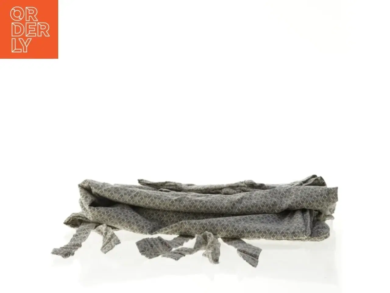 Billede 2 - Mønstret sengetøjæppe fra Konges Sløjd (str. 46 x 36 cm og 94 x 71 cm)