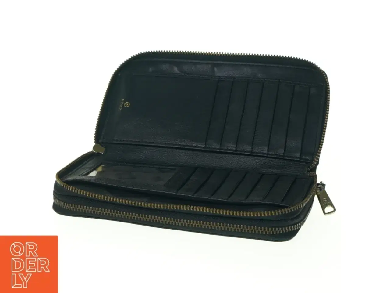 Billede 6 - Læder Clutch Pung fra Adax (str. 18 x 10 cm)