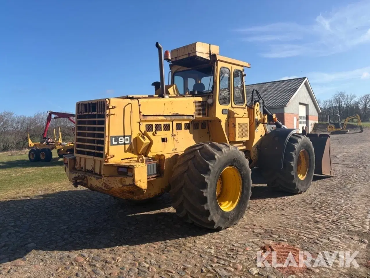 Billede 5 - Gummiged Volvo BM L90 med breder hjul