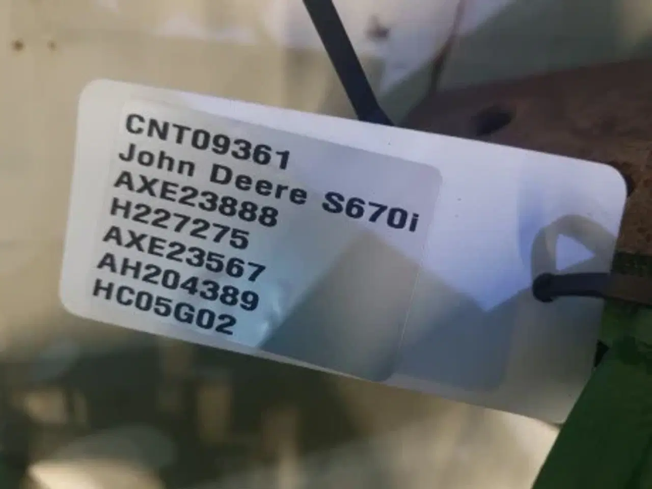 Billede 21 - John Deere S670 Konsol AXE23888