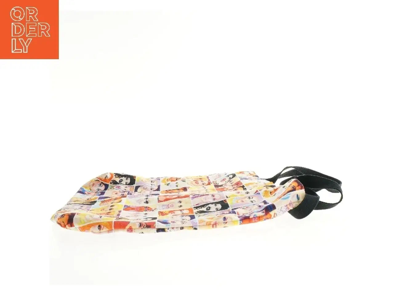 Billede 2 - Farverigskuldertaske (str. 45 x 47 cm)