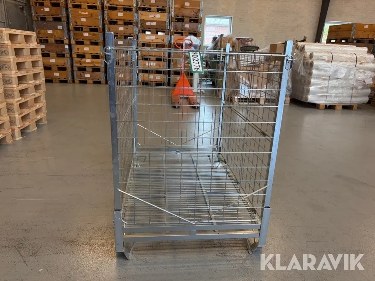 Billede 8 - Gitterbur Svensk Stålvarefabrik galvaniseret sammenklappelige 10 styk