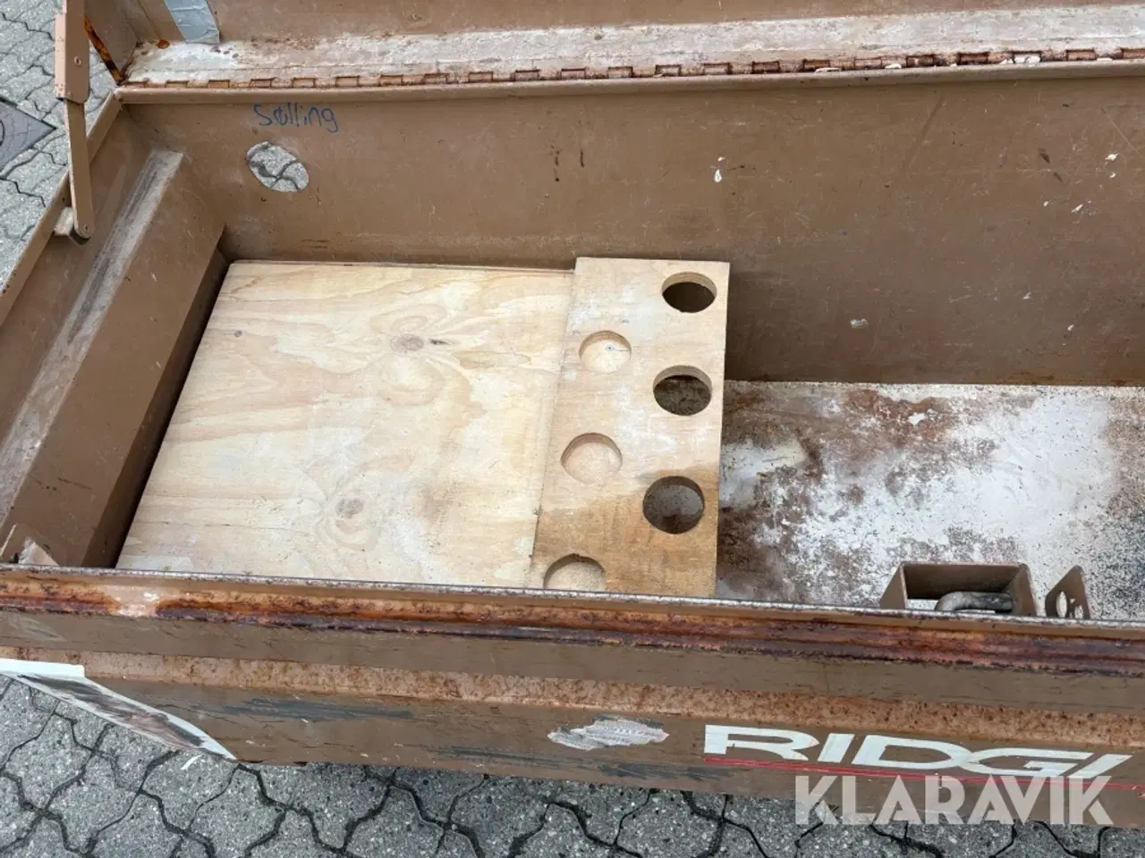 Billede 9 - Værktøjs kasse 184x62x108cm RIDGID Jobmaster chest 2472