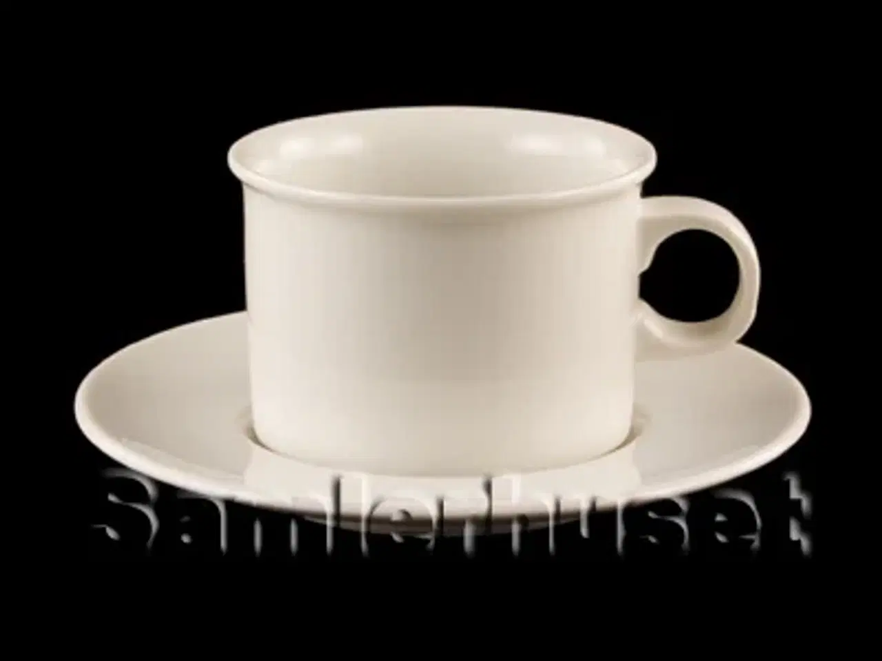 Billede 1 - Hvid Domino Kaffekop