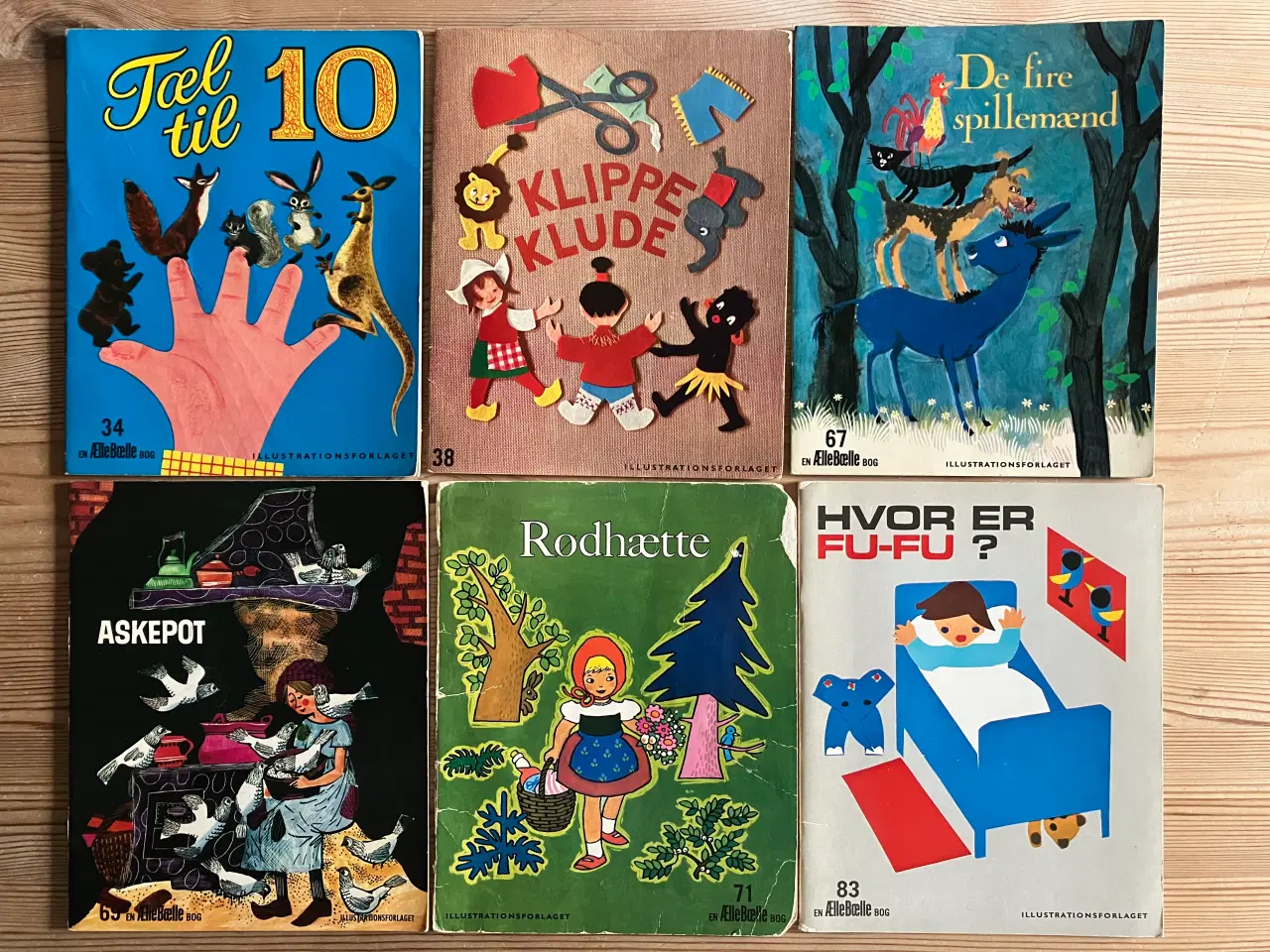 Billede 2 - Retro Ælle Bælle bøger fra Illustrationsforlaget