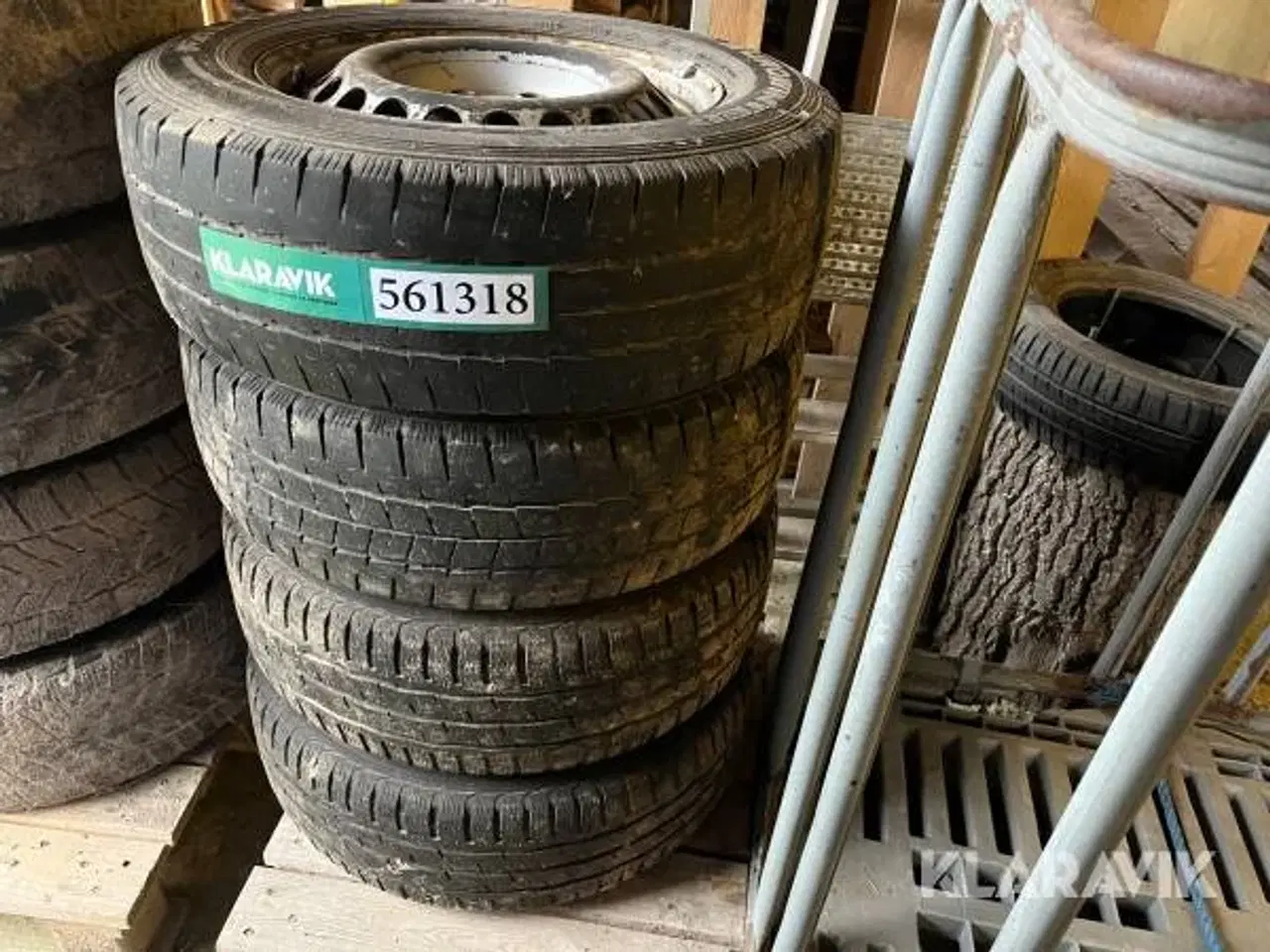 Billede 1 - Vinterhjul 215/65R16 til Volkswagen Transporter 20