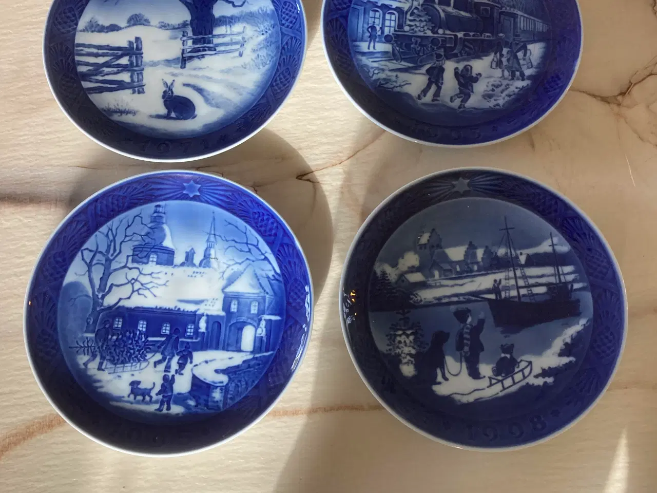 Billede 1 - juleplatter kgl