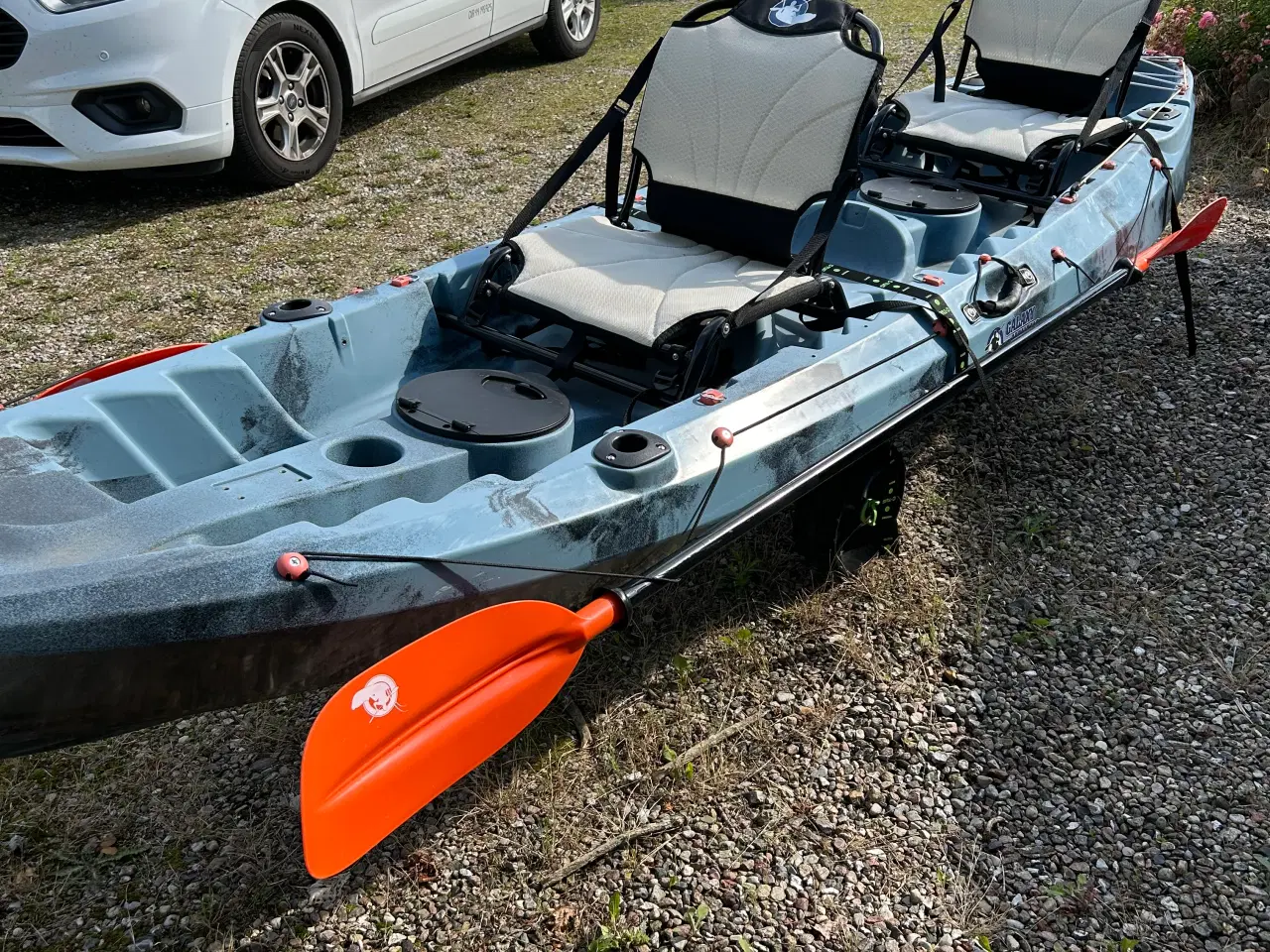 Billede 1 - Næsten ny Tandem kajak