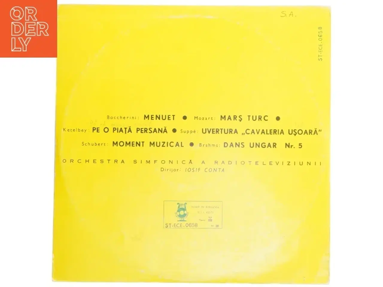 Billede 2 - Vinylplade Electrecord - Menuet og andre klassiske stykker