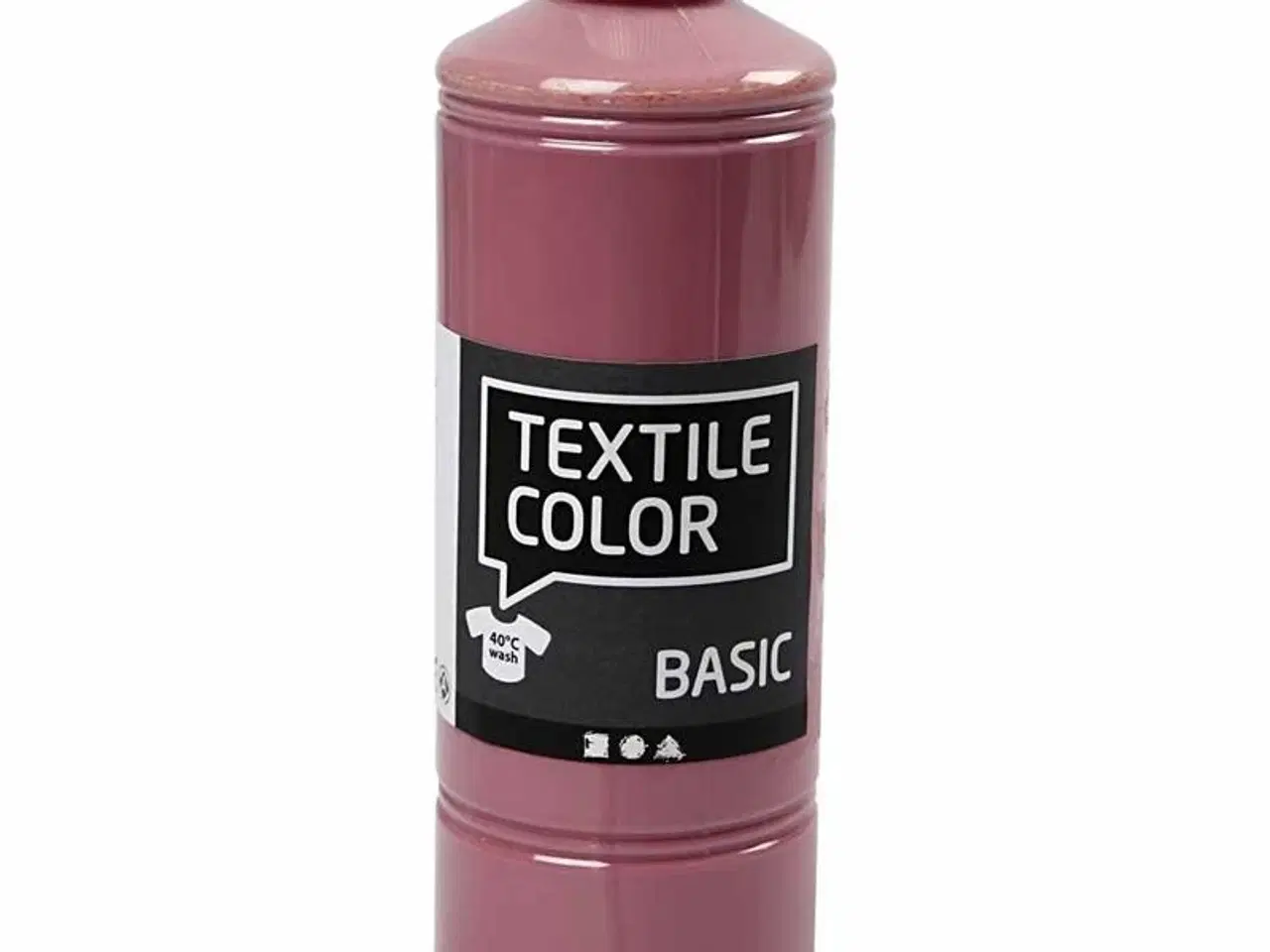 Billede 1 - Textile Color, mørk rosa, 500ml/ 1 fl.